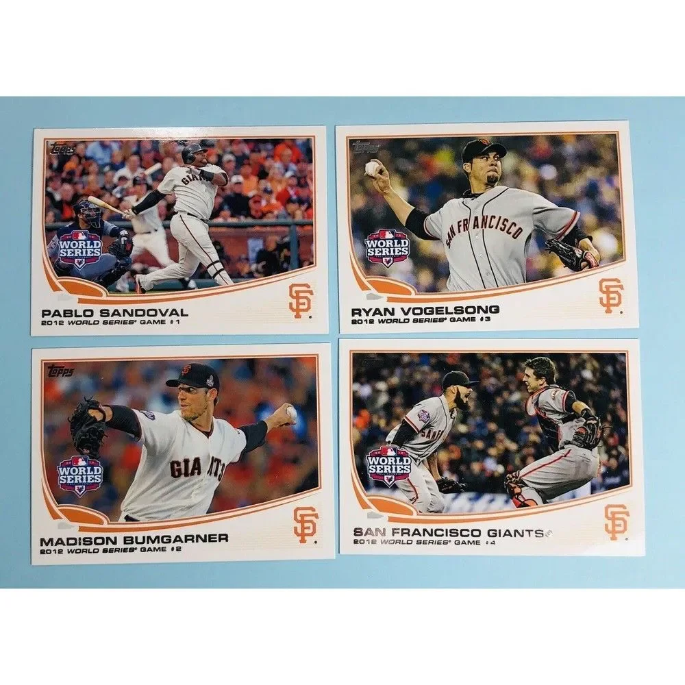 2012 SF Giants World Series Champs Insulated  Tumbler & 4  World Series Cards